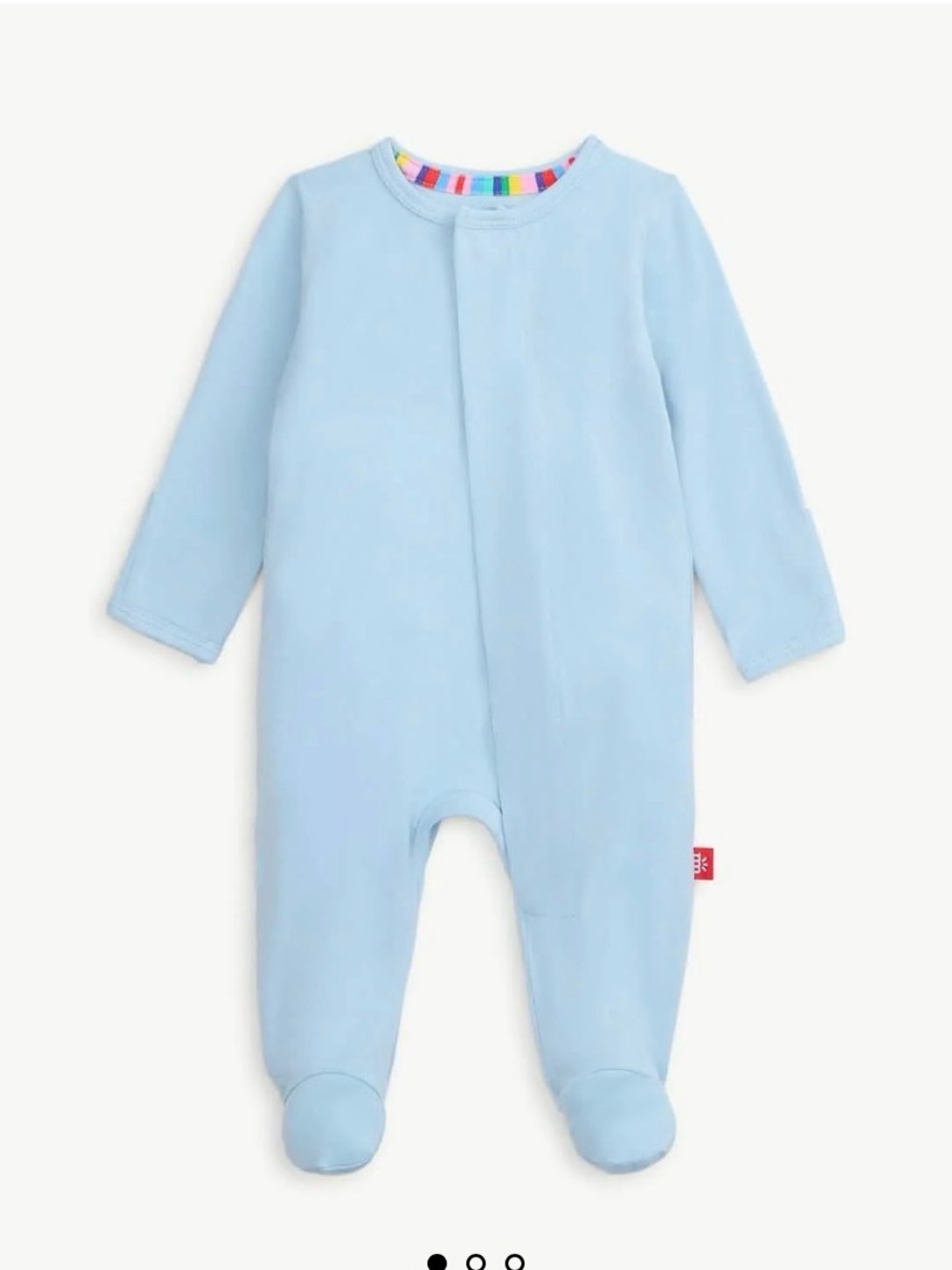 Magnetic Me Light Blue Footed Sleep Sack One-Piece